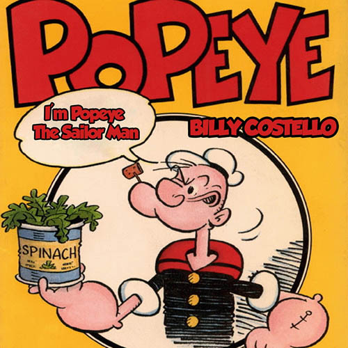 cover: I'm Popeye The Sailor Man, Sammy Lerner, Klavier