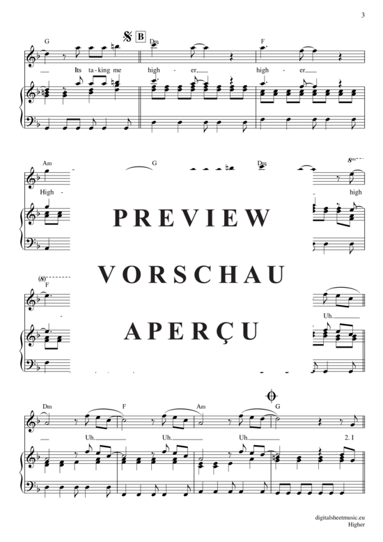 Produktgalerie: Seite 4 von 7 Higher , Cruz, Taio, Klavier und Gesang
