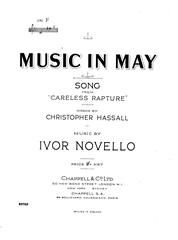 cover: Music In May (from 'Careless Rapture'), Ivor Novello