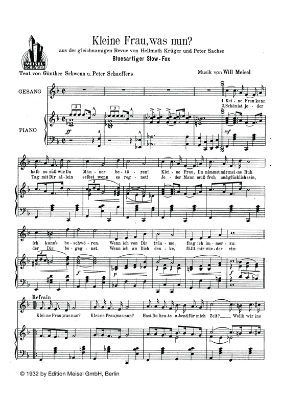 Produktbild zu: Kleine Frau, was nun?Bluesfox