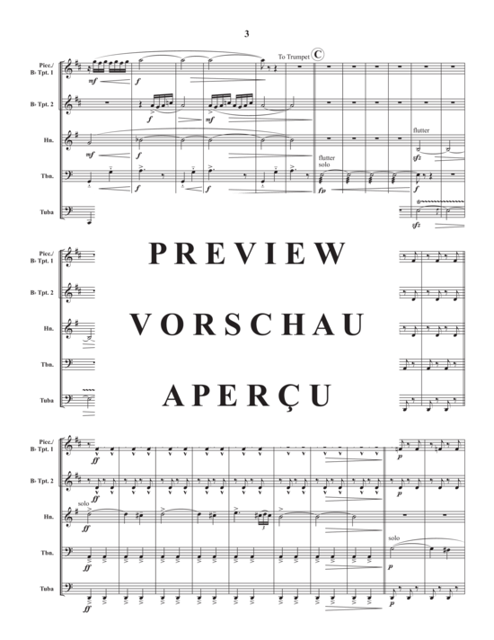 Produktgalerie: Seite 5 von 17 Ritual Fire Dance , , (Blechbläserquintett)