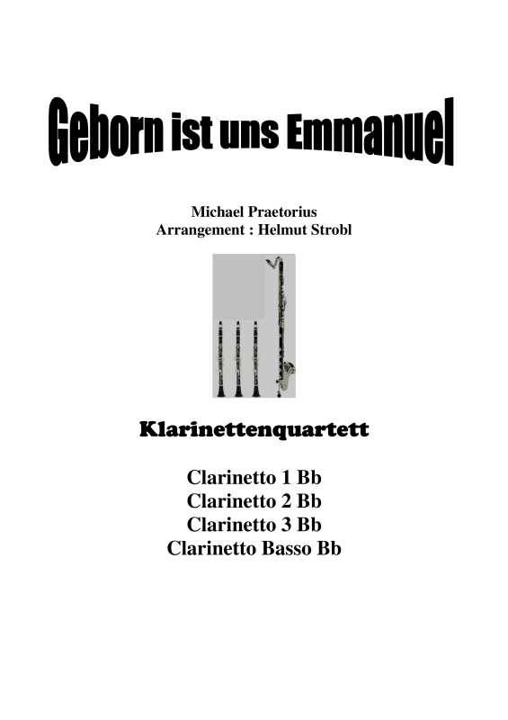 Produktbild zu: Geborn ist uns Emmanuel
