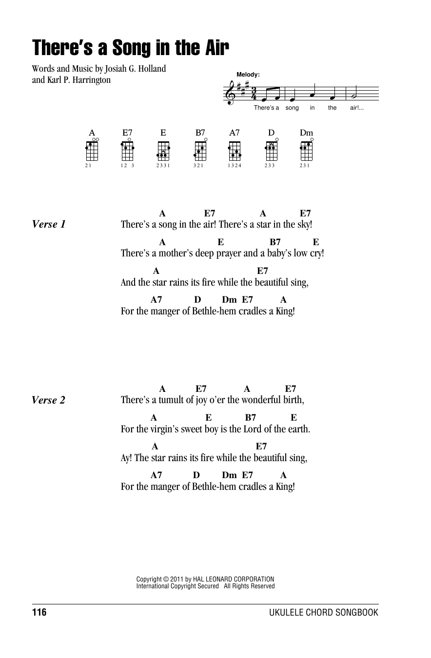 Product gallery: Page 1 of 1 There's A Song In The Air, Karl P. Harrington