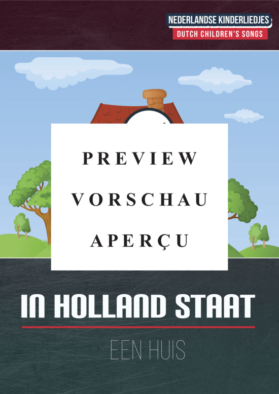 Produktgalerie: Seite 2 von 4 In Holland Staat Een Huis , , Klavier Solo