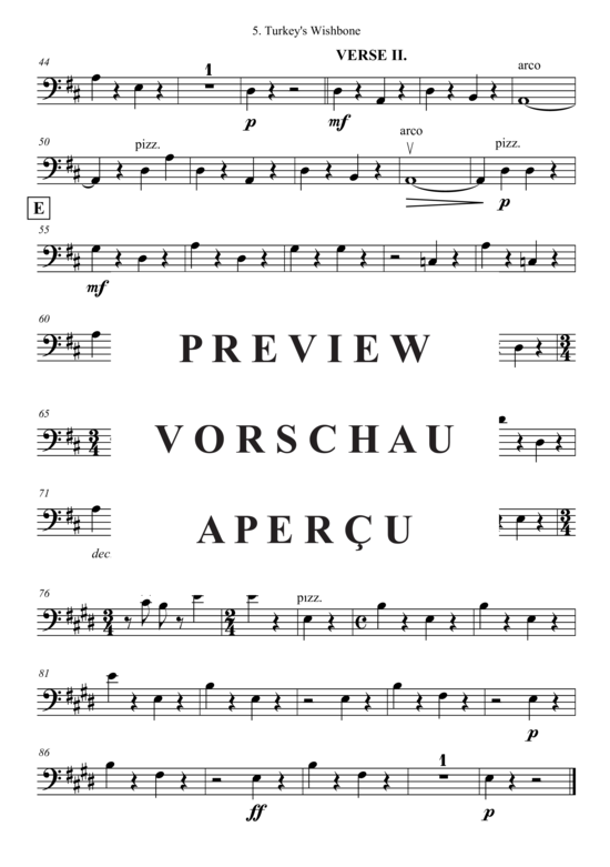 Produktgalerie: Seite 11 von 21 Christmas Suite Box , , (Stimmenauszug Kontrabass)