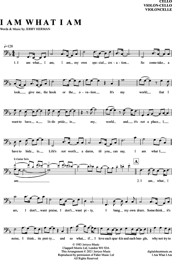 Produktbild zu: I Am What I Am Gloria Gaynor