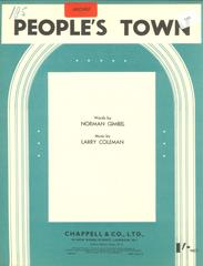cover: People's Town, Larry Coleman