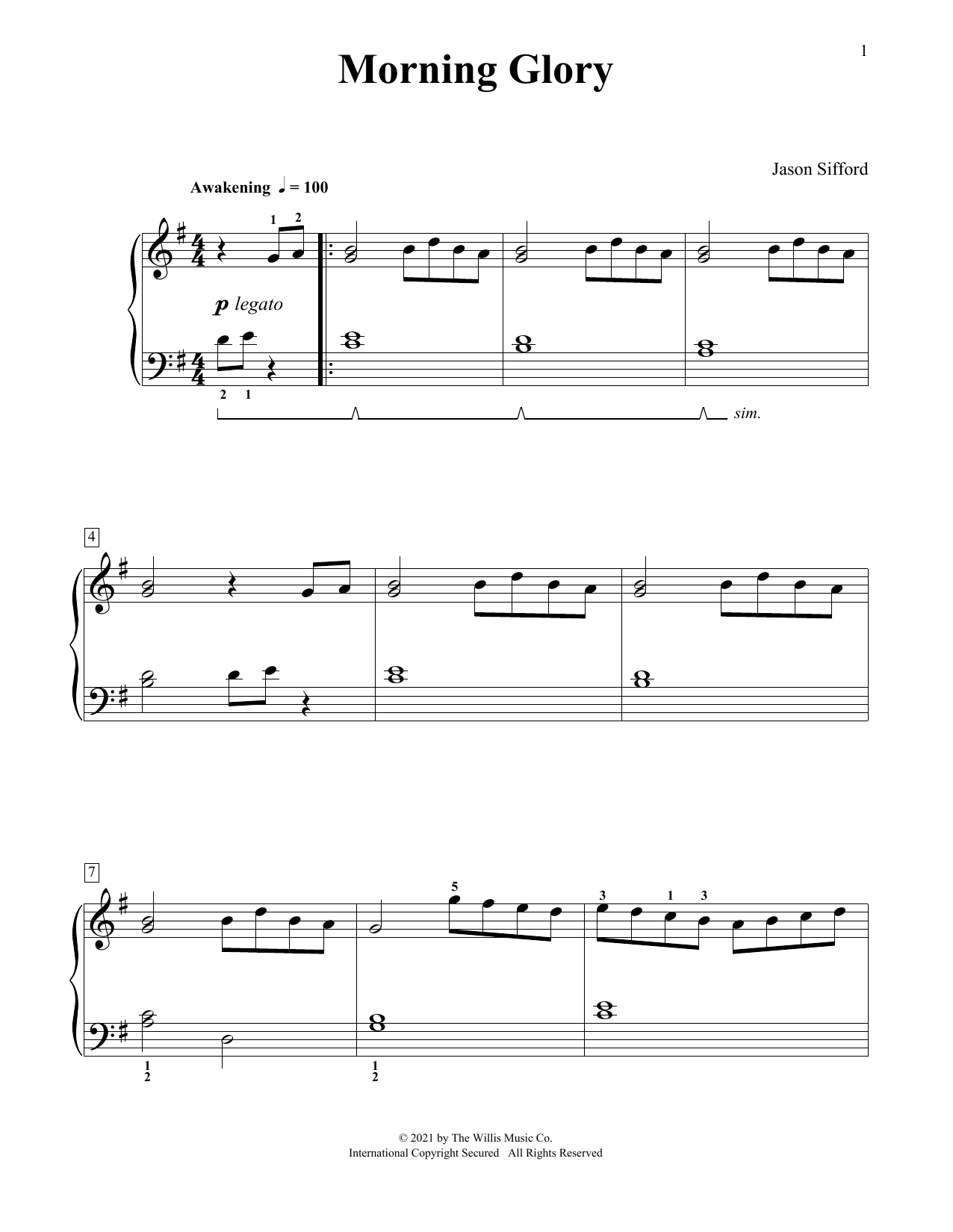 Produktbild zu: Morning Glory