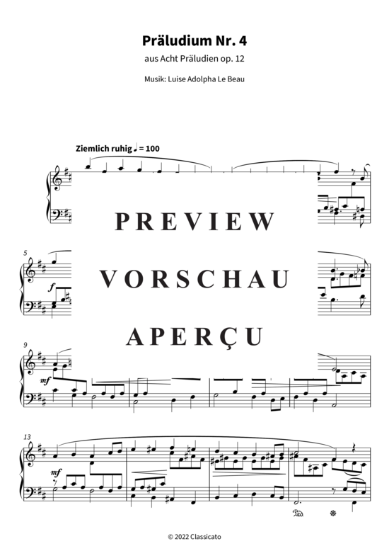 Product gallery: Page 4 of 5 Präludium Nr. 4 (Aus Acht Präludien op. 12) , , Piano Solo