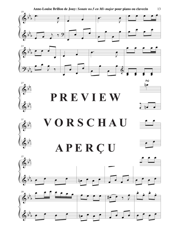 Product gallery: Page 14 of 22 Sonata no. 5 in Eb major , Horvath, Nicolas, Piano Solo