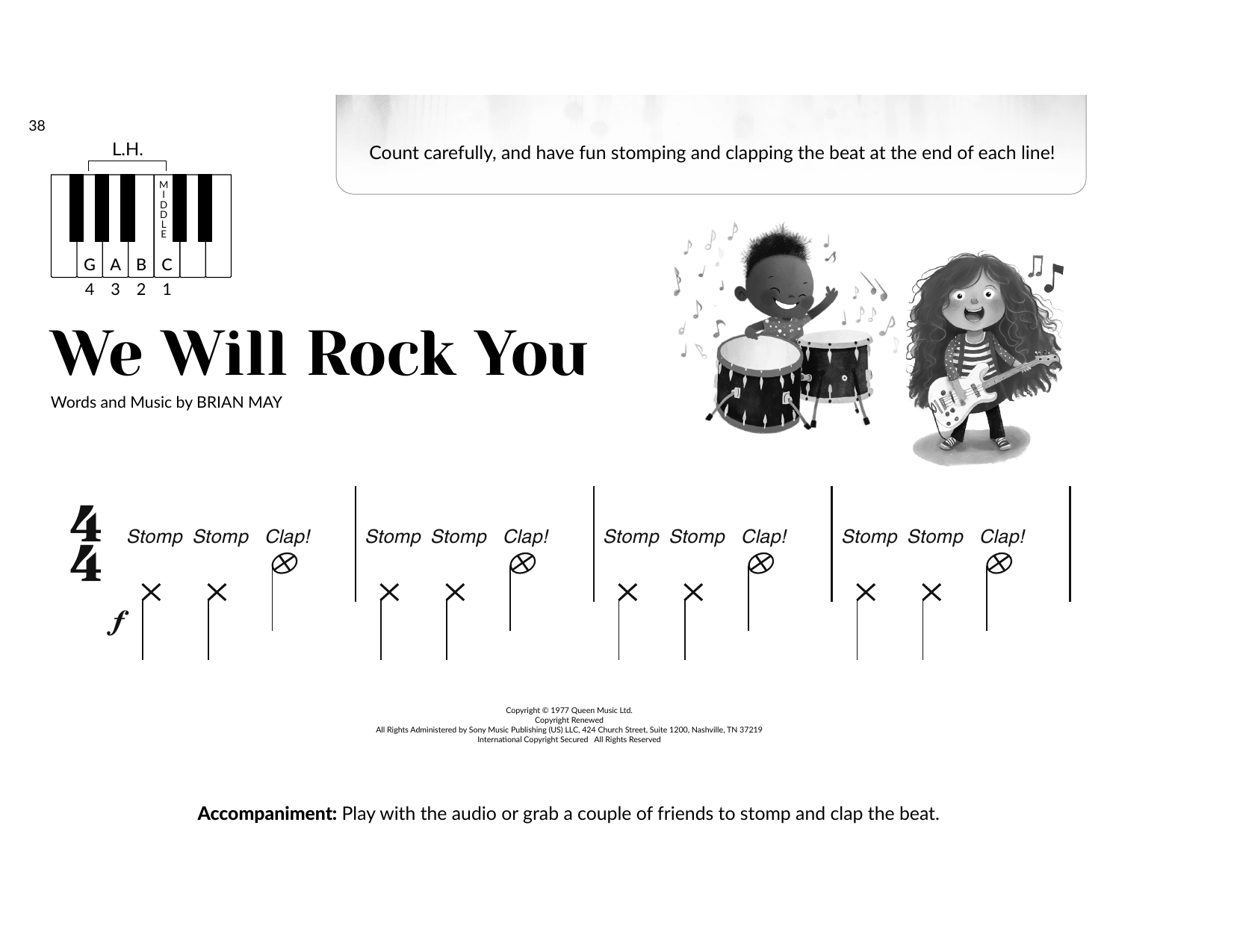 Product picture to: We Will Rock You (arr. Brittany McCorriston)