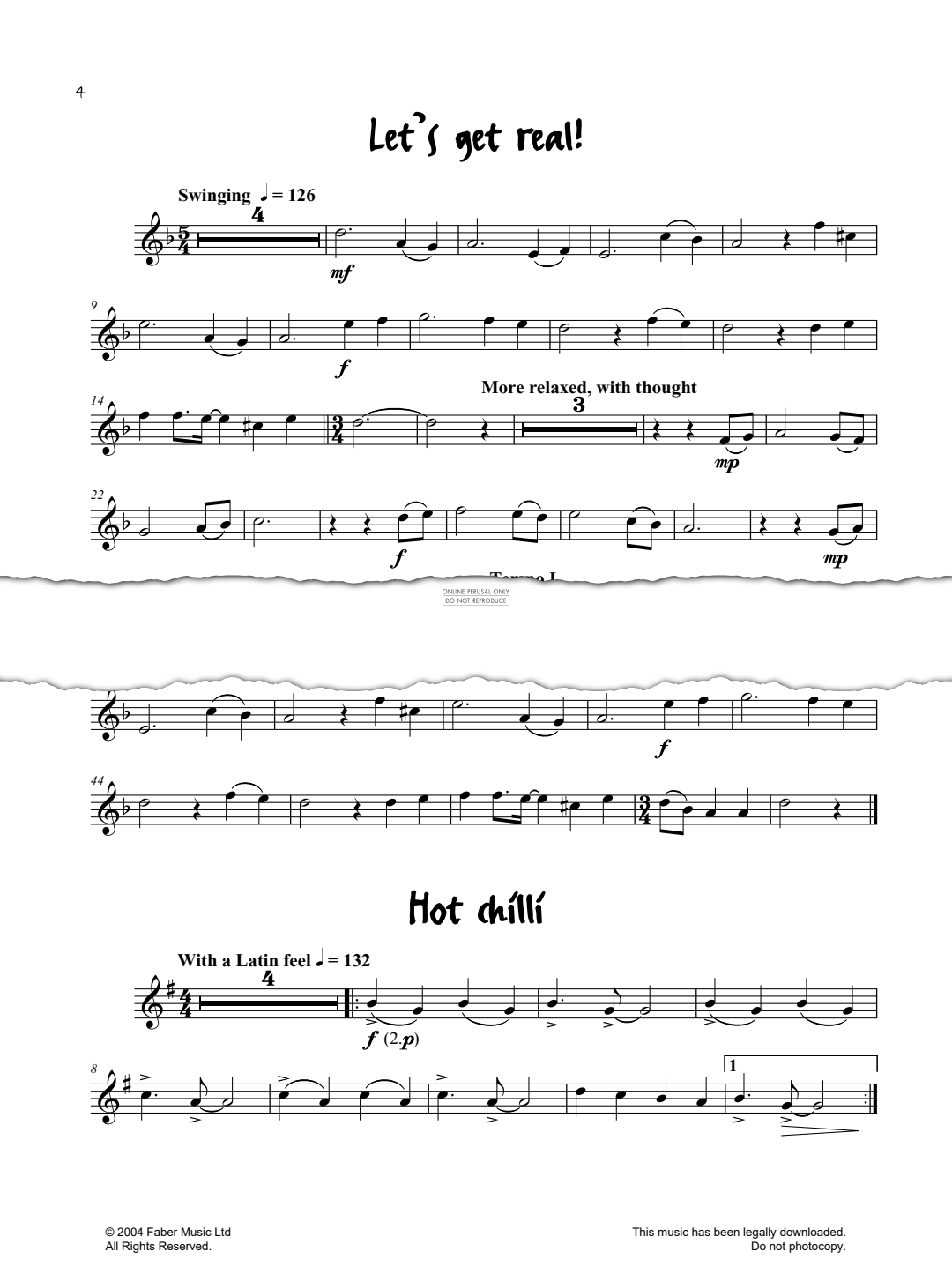 Product gallery: Page 1 of 1 Hot chilli (from 'Really Easy Jazzin' About'), Pam Wedgwood