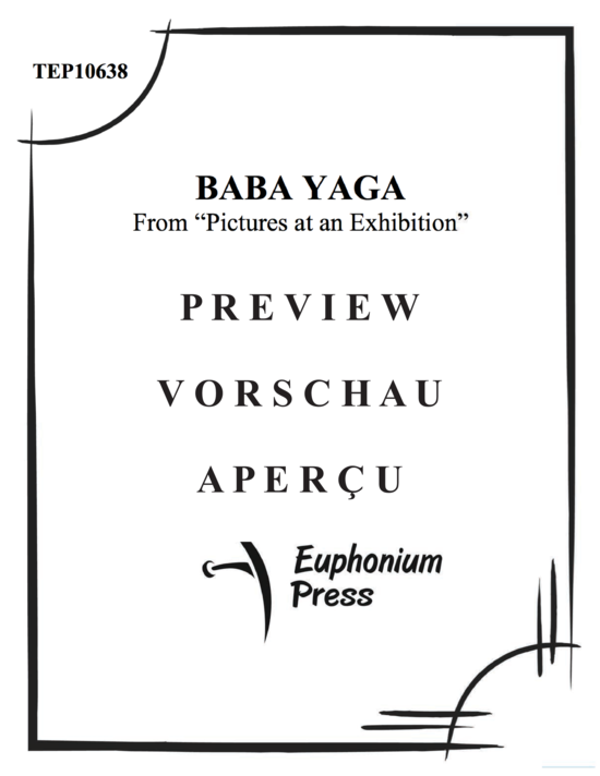 gallery: Baba Yaga , , (Tuba Ensemble EEEETTTT)