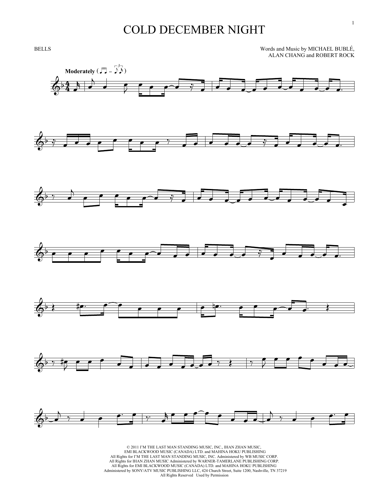 Produktgalerie: Seite 1 von 1 Cold December Night, Michael Buble, Percussion