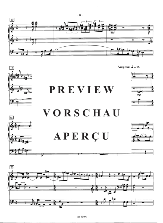 Product gallery: Page 11 of 16 Es ist ein Schnitter , , (Orgel Solo)