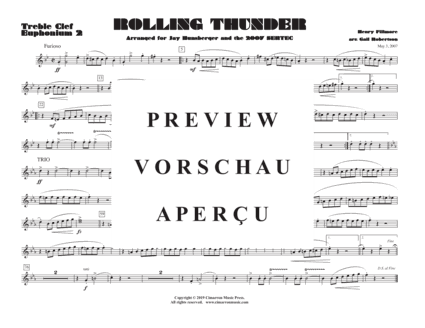 Product gallery: Page 12 of 18 Rolling Thunder , , (Tuba Ensemble EEEETT)