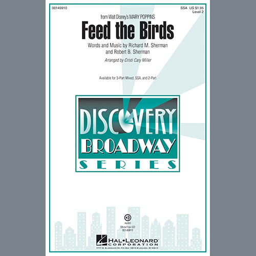 Produktbild zu: Feed The Birds (Tuppence A Bag) (from Mary Poppins) (arr. Cristi Cary Miller)