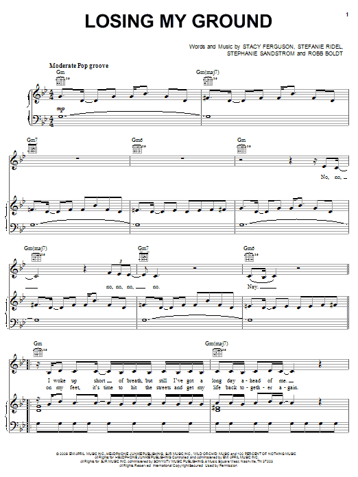Produktbild zu: Losing My Ground