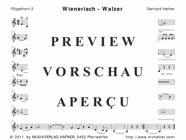 Product gallery: Page 7 of 11 Wienerisch - Walzer, , (woodwind and brass)
