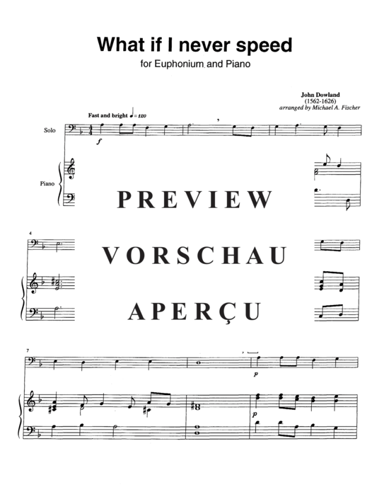 Product gallery: Page 4 of 9 What if I Never Speed , , (euphonium + piano)