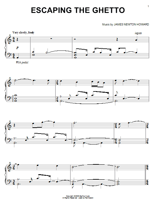 Product gallery: Page 1 of 1 Escaping The Ghetto, James Newton Howard