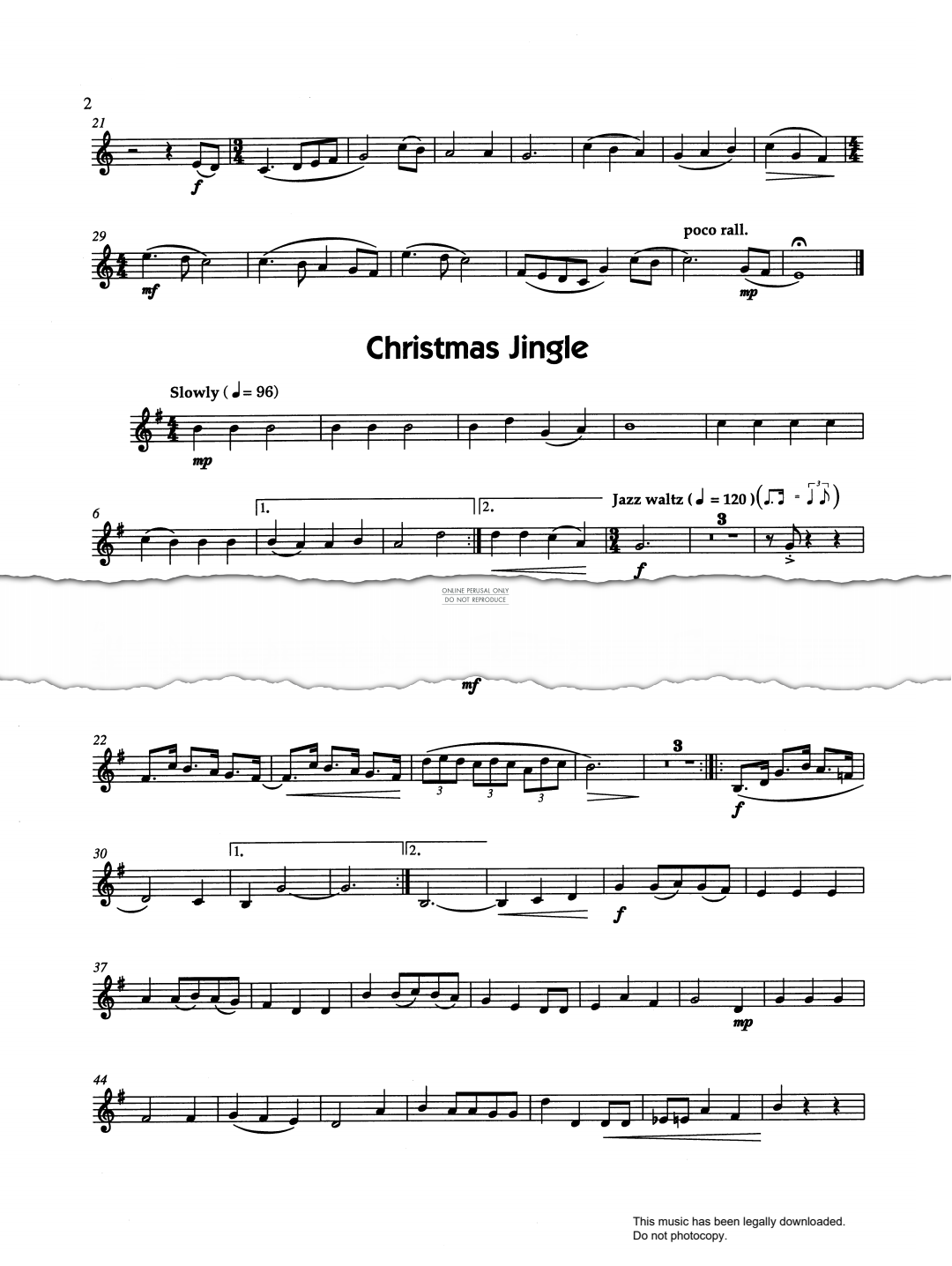 Produktgalerie: Seite 1 von 1 Christmas Jingle, Pam Wedgwood, Klavier, Trompete