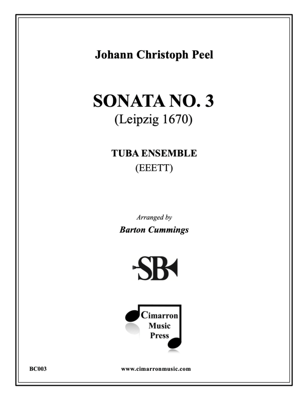 Produktbild zu: Sonata No. 3Johann Christoph Pezel