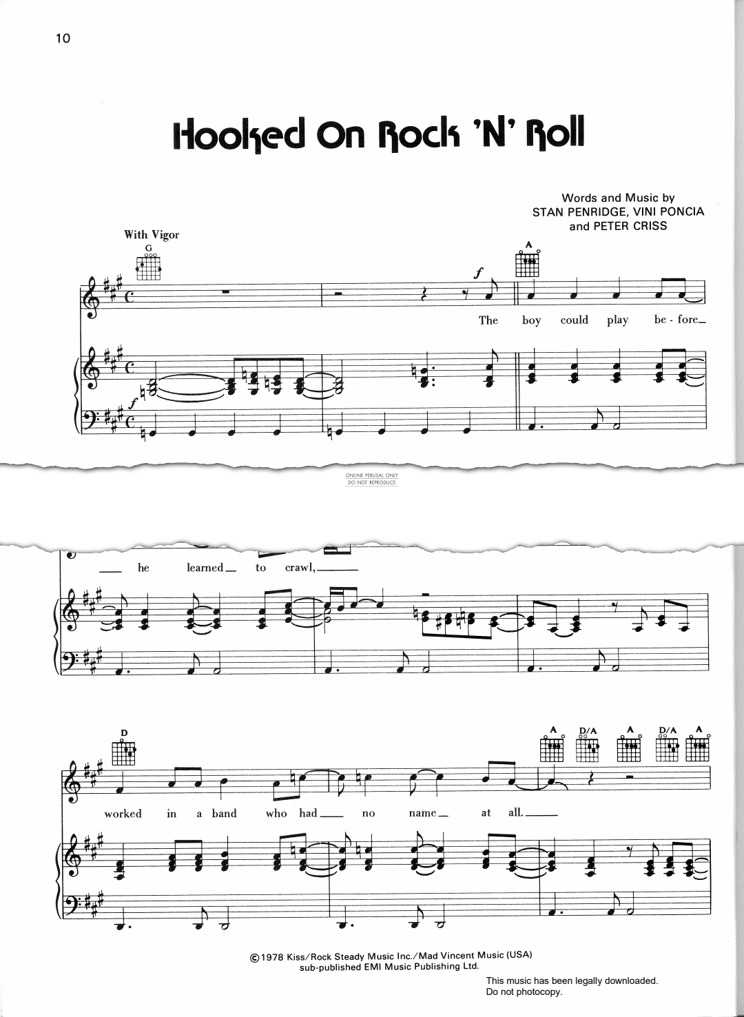 Produktbild zu: Hooked On Rock N Roll