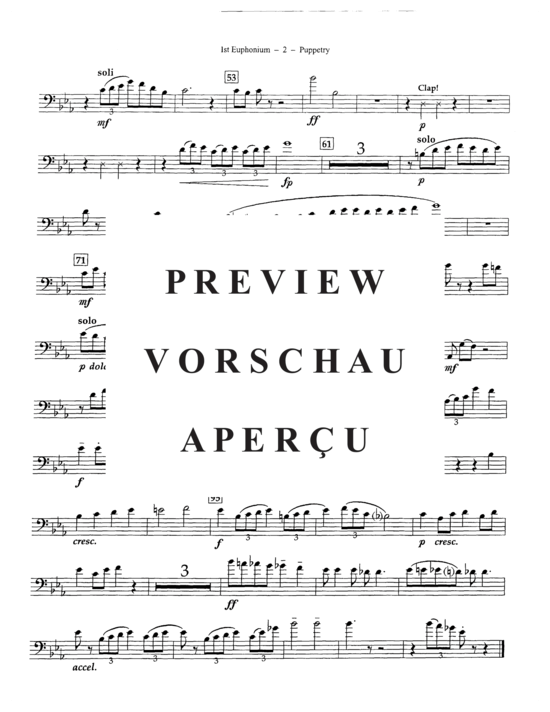 Produktgalerie: Seite 16 von 21 Puppetry , , (Tuba Ensemble EEEETT)