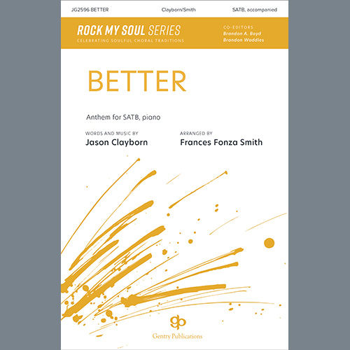 cover: Better, Frances Fonza Smith, Chor