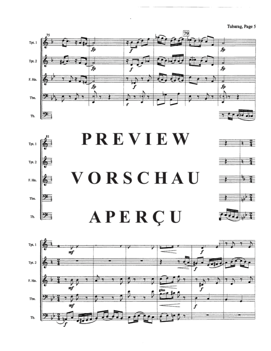 gallery: Tubarag , , (Brass quintet tuba solo)