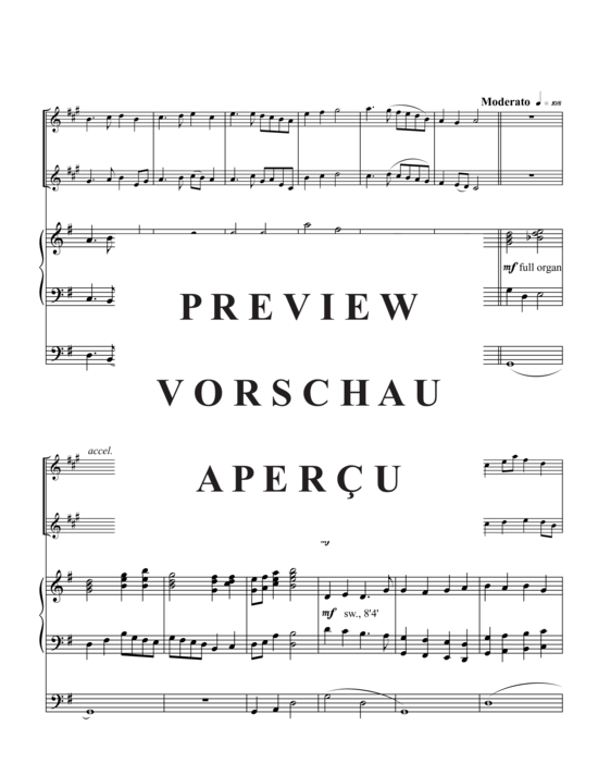 Produktgalerie: Seite 3 von 21 4 Majestic Hymns , , (2x Trompete in B + Orgel)