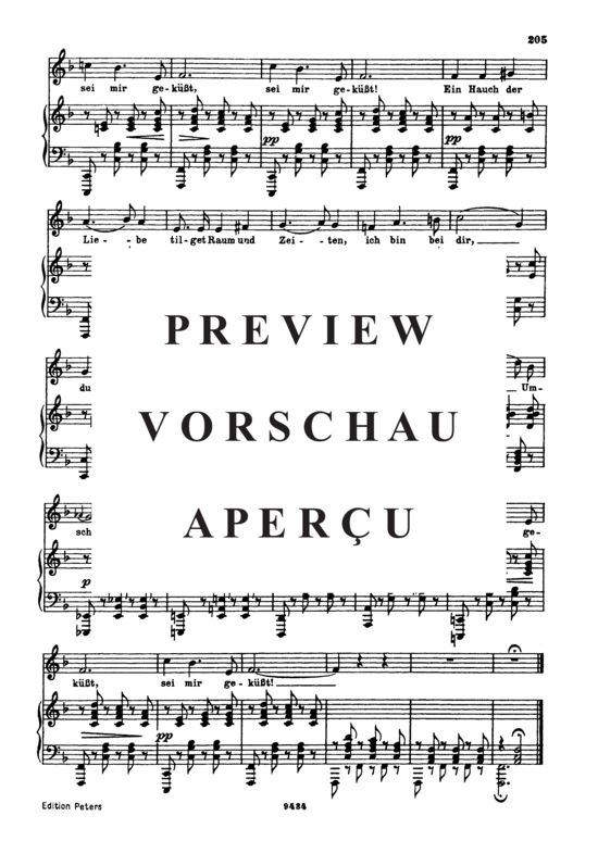 Product gallery: Page 5 of 5 Sei mir gegrüßt! D.741, , Low Voice and Piano