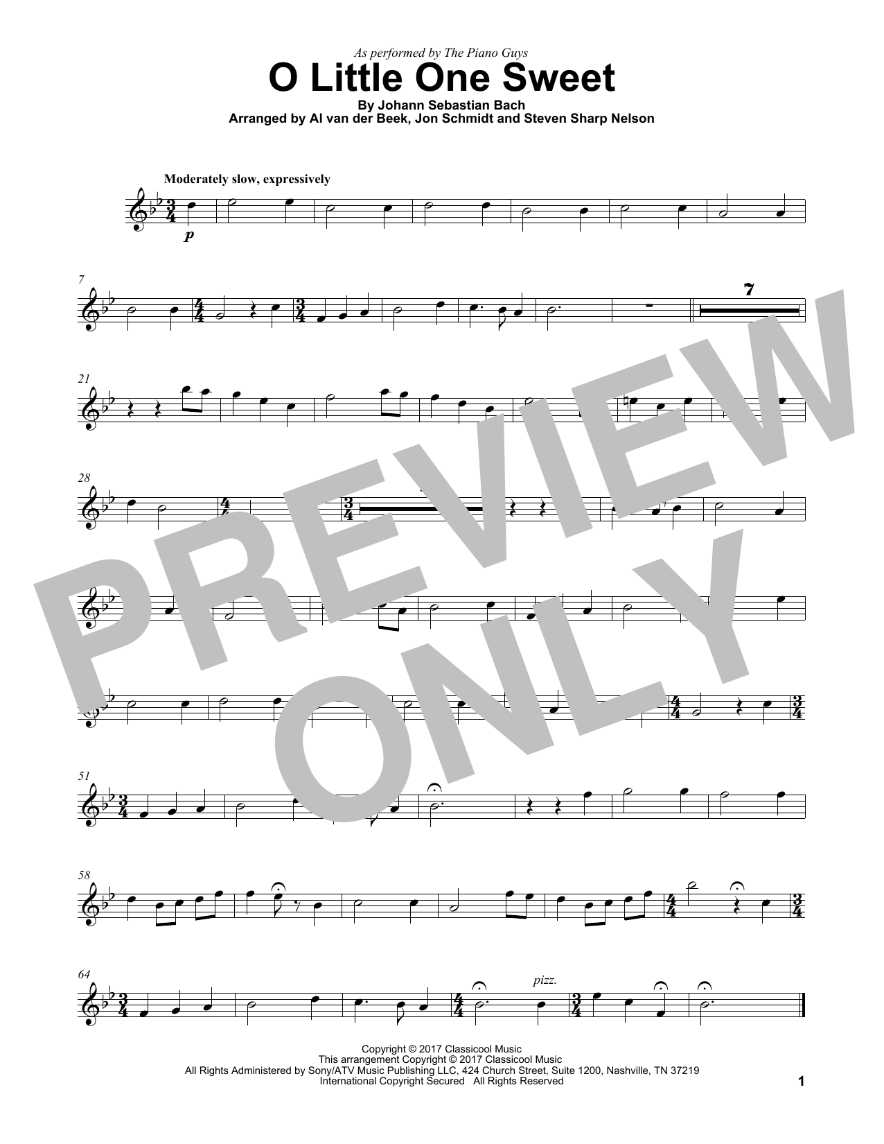 Product gallery: Page 1 of 1 O Little One Sweet, The Piano Guys