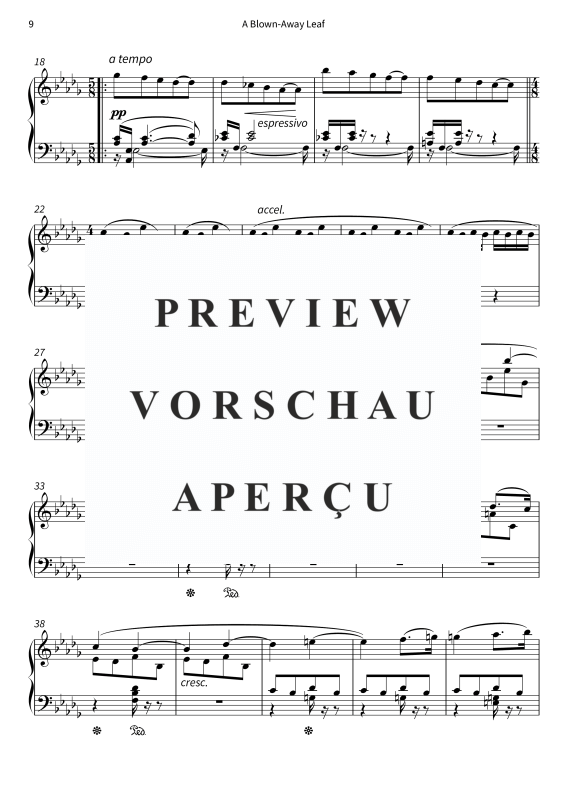 Product gallery: Page 11 of 11 On an Overgrown Path, , Piano Solo