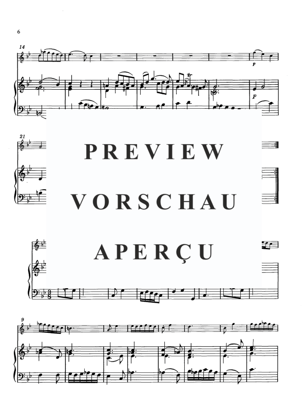 Produktgalerie: Seite 9 von 11 Sonate IV in C-Moll, , Horn in F und Klavier