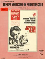 cover: Theme From The Spy Who Came In From The Cold, Sol Kaplan, Gitarre, Klavier