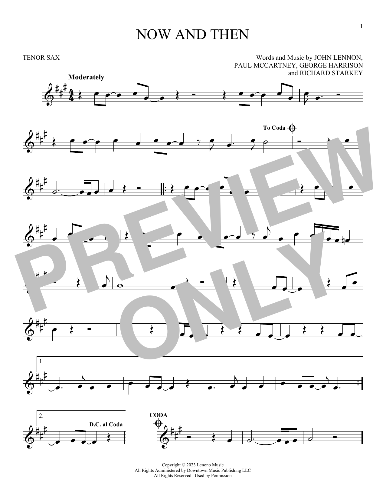 Product gallery: Page 1 of 1 Now And Then, The Beatles