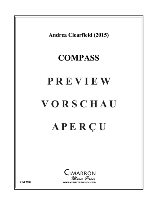 Produktgalerie: Seite 2 von 21 Compass Kaleidoscope , , (Holzbläserquintett)