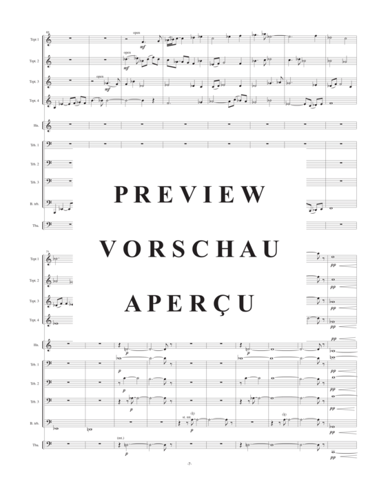 Product gallery: Page 10 of 21 Brom Bones (10-stimmiger Blechbläserchor) (4 Trompeten, 1 Horn, 3 Posaunen, 1 Bassposaune, 1 Tuba) , , )
