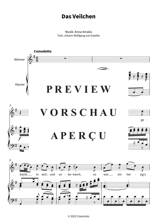 Product gallery: Page 4 of 8 Das Veilchen , , Piano Solo