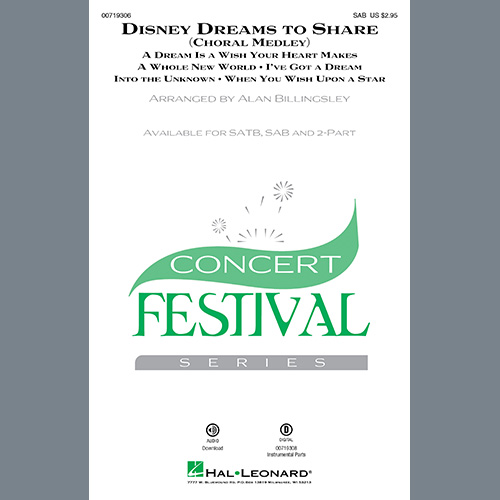 cover: Disney Dreams To Share (Choral Medley), Alan Billingsley