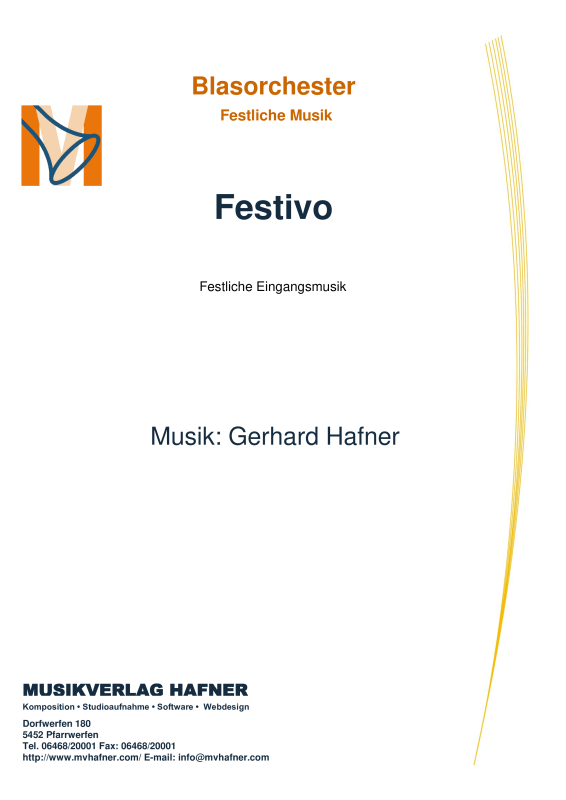 Product picture to: FestivoGerhard Hafner