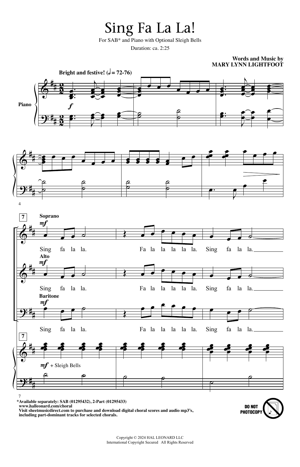 Produktbild zu: Sing Fa La La!