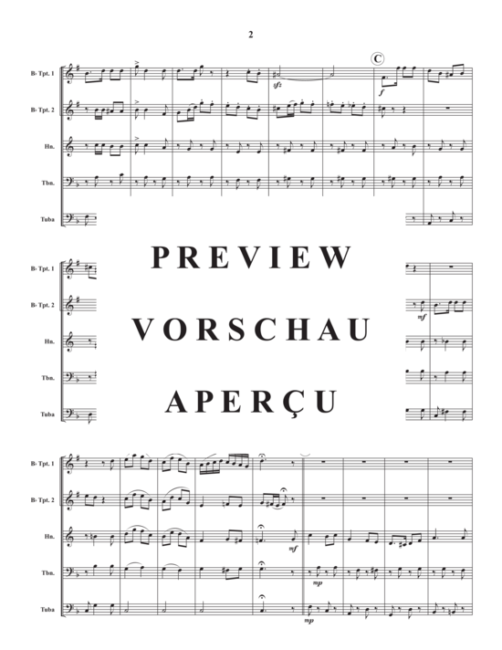 Produktgalerie: Seite 4 von 10 The Csardas Princess , , (Blechbläser Quintett)