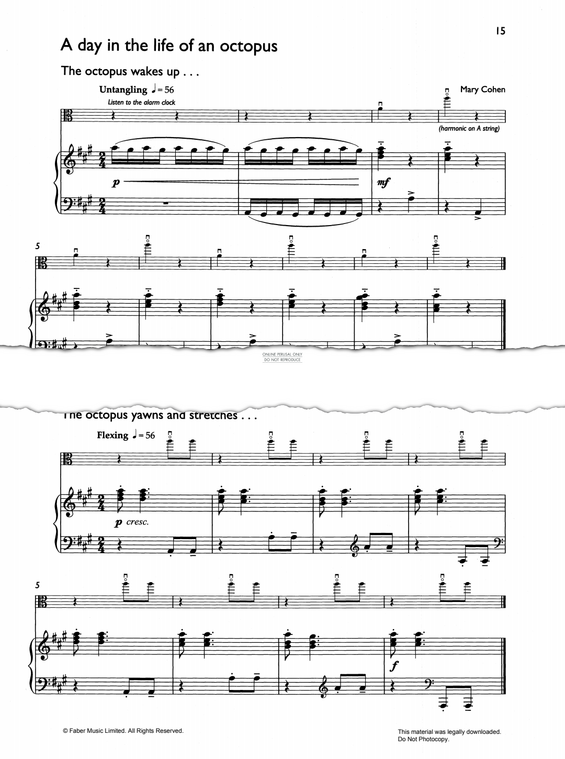 Product gallery: Page 1 of 1 A Day In The Life Of An Octopus, Mary Cohen