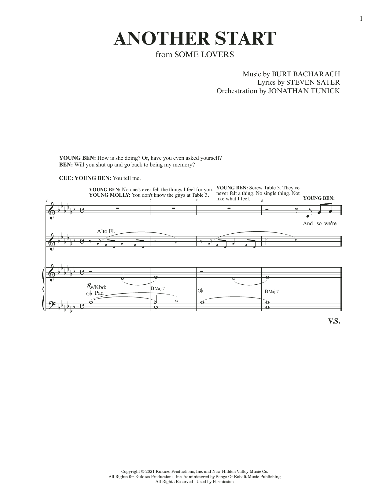 Produktbild zu: Another Start (from Some Lovers)