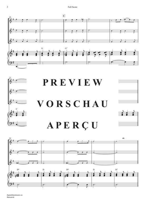 Product gallery: Page 3 of 15 Barcarole , Simoni, Edward, (violin trio + piano)