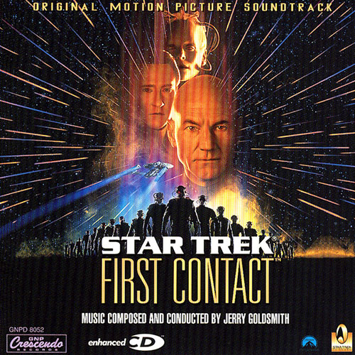 cover: Star Trek First Contact, Jerry Goldsmith, Klavier