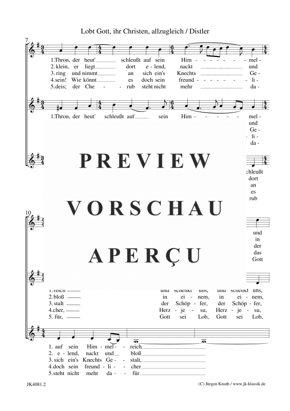 gallery: Lobt Gott, ihr Christen, allzugleich (Der Jahrkreis, Op.5 No.10), , Frauenchor